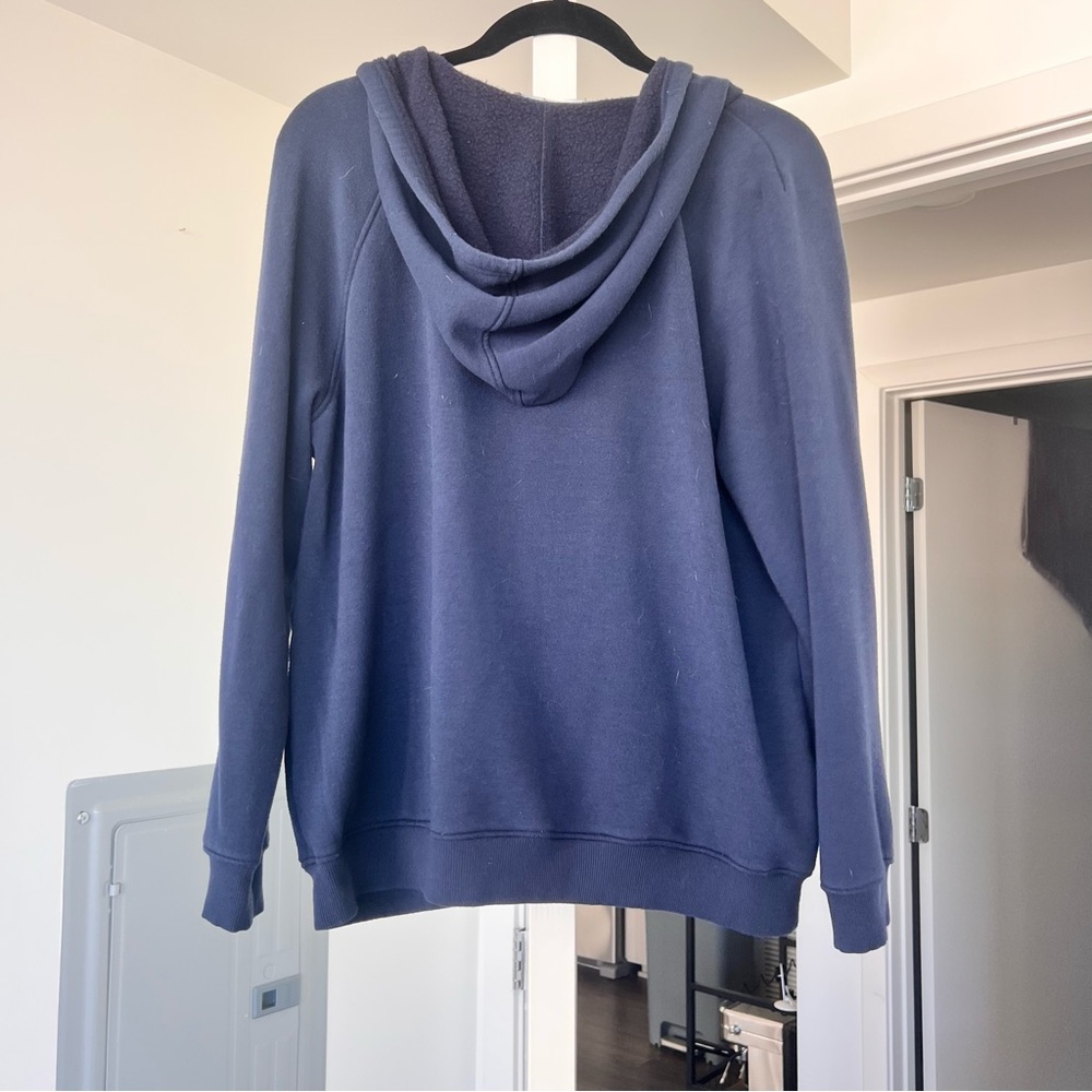 Quince SuperSoft Fleece Zip Up Hoodie- L - Picture 6 of 14